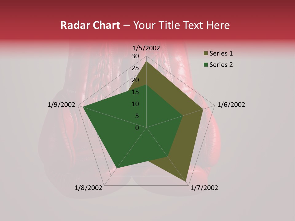 Kickboxing Hit Thai PowerPoint Template