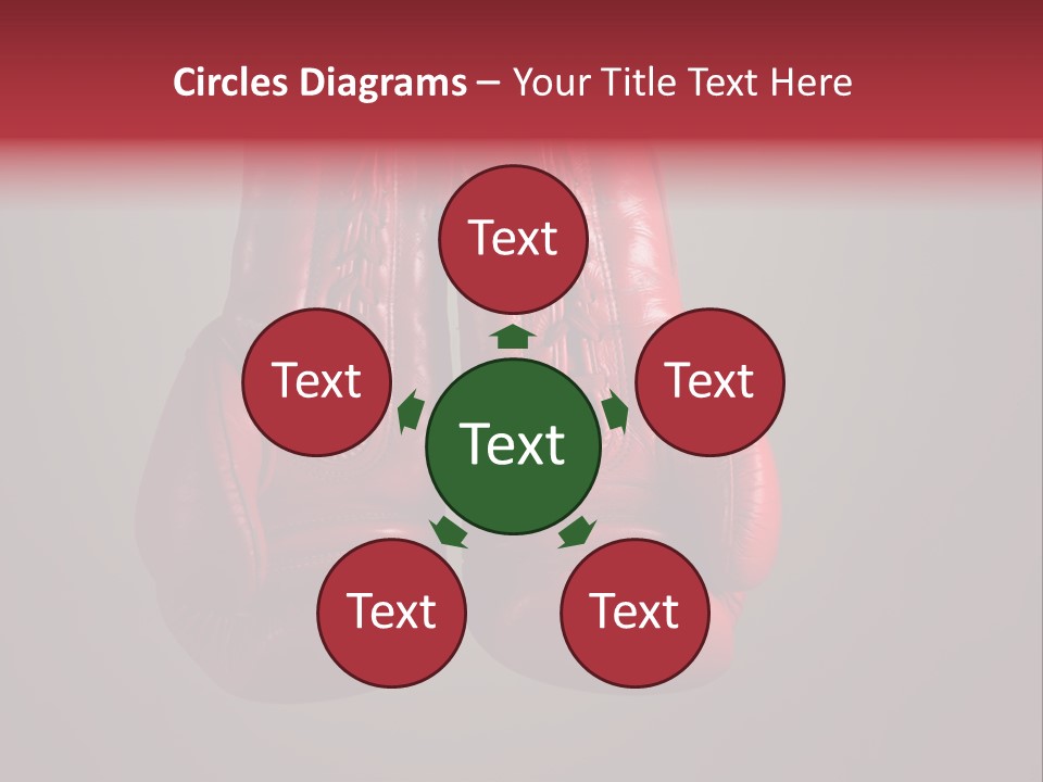 Kickboxing Hit Thai PowerPoint Template