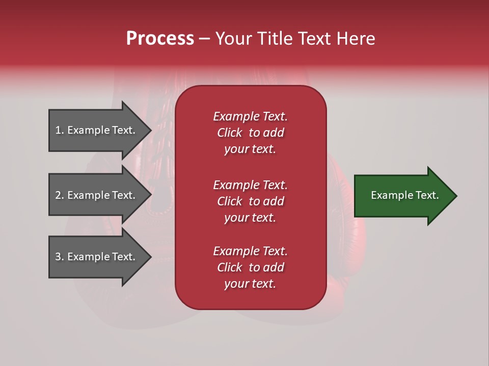 Kickboxing Hit Thai PowerPoint Template