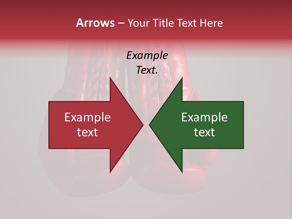 Kickboxing Hit Thai PowerPoint Template