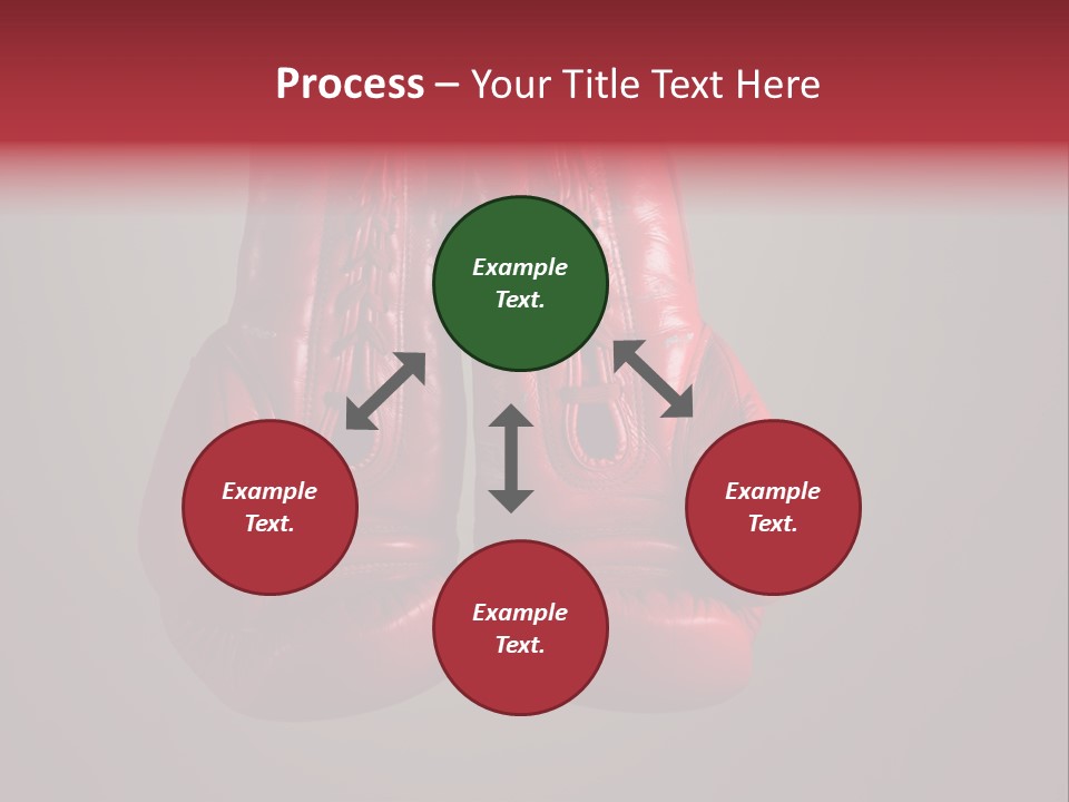 Kickboxing Hit Thai PowerPoint Template