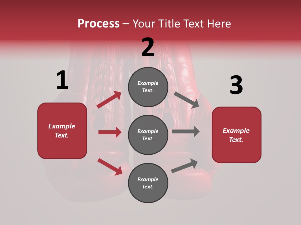 Kickboxing Hit Thai PowerPoint Template