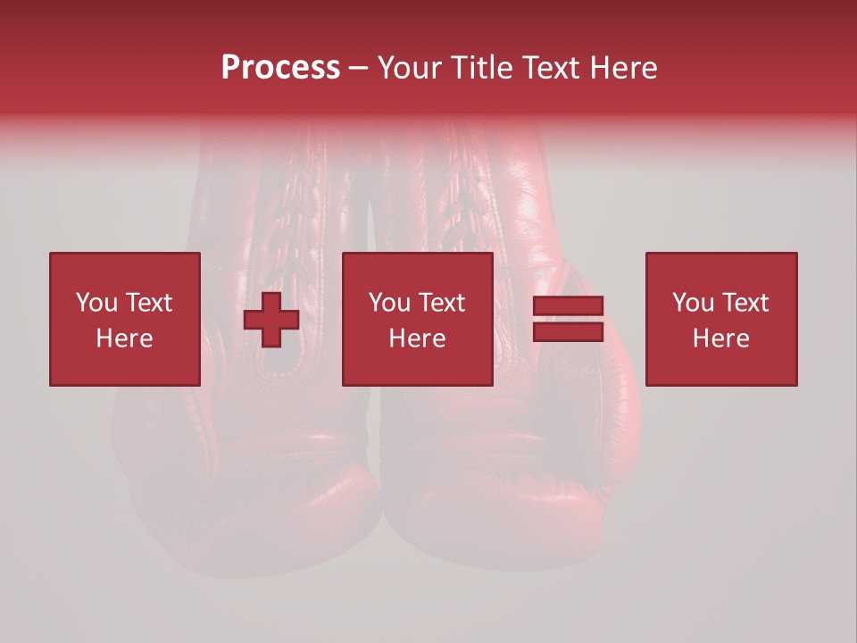 Kickboxing Hit Thai PowerPoint Template