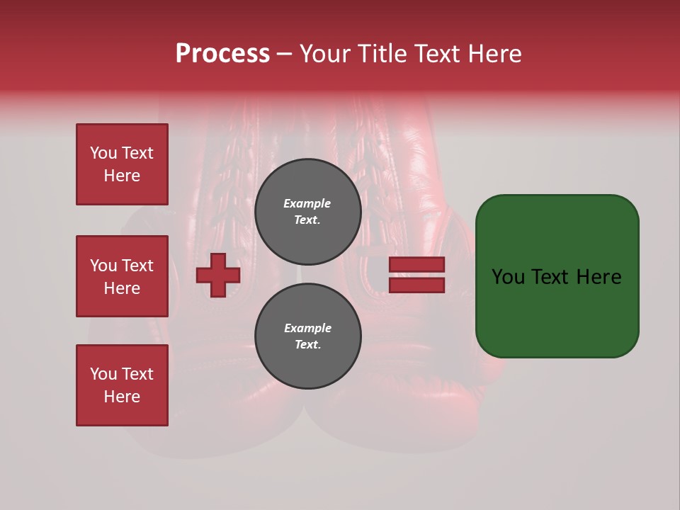 Kickboxing Hit Thai PowerPoint Template