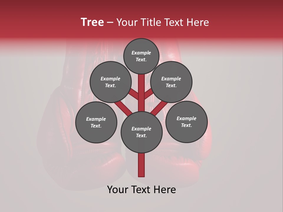 Kickboxing Hit Thai PowerPoint Template