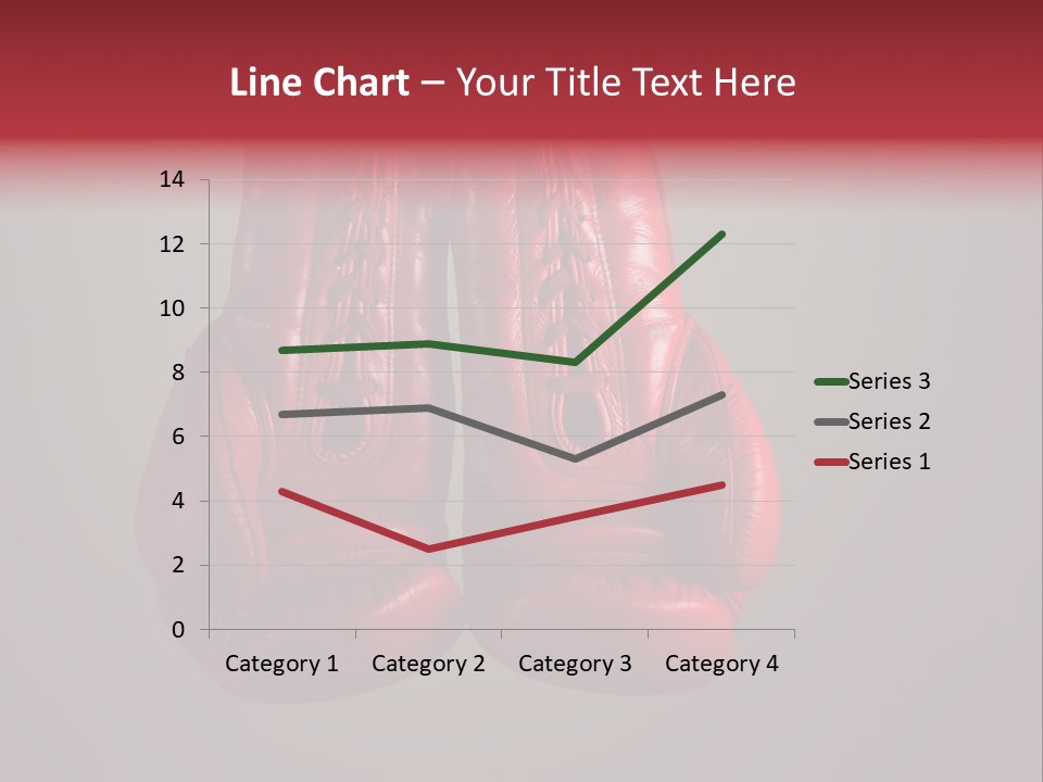 Kickboxing Hit Thai PowerPoint Template