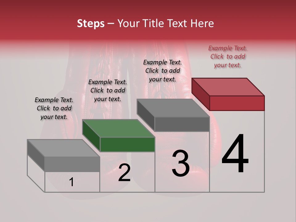 Kickboxing Hit Thai PowerPoint Template