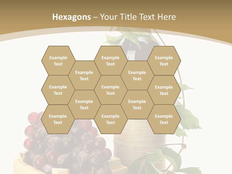 Bottle Still Wooden PowerPoint Template