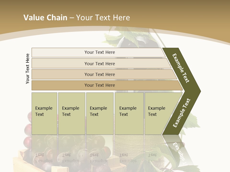 Bottle Still Wooden PowerPoint Template