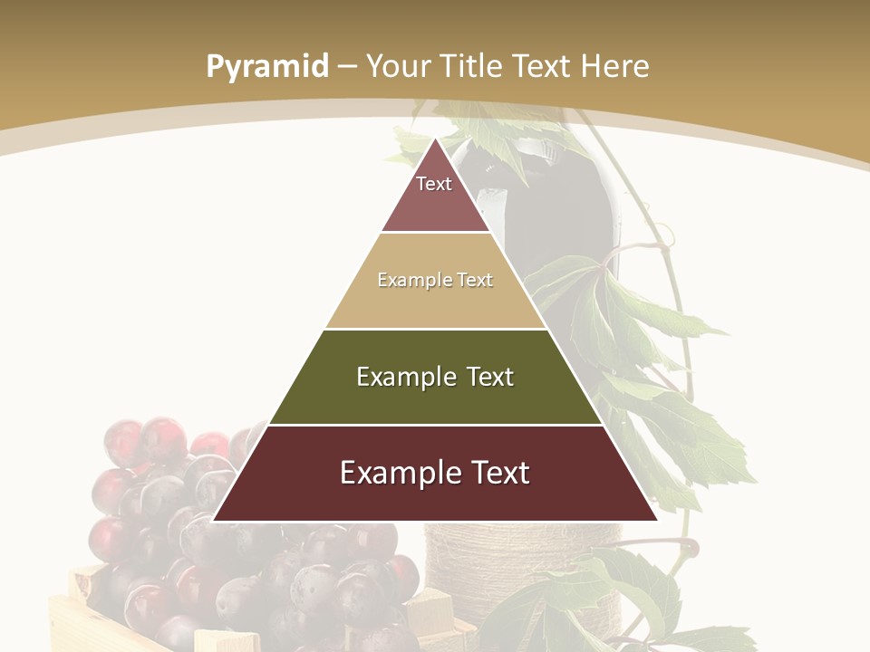 Bottle Still Wooden PowerPoint Template