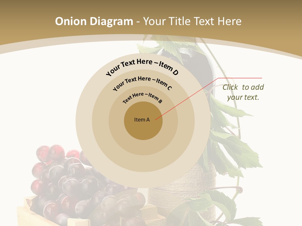 Bottle Still Wooden PowerPoint Template