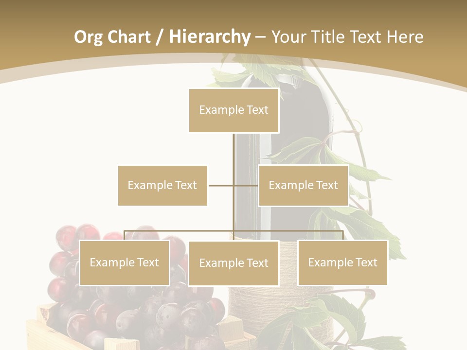 Bottle Still Wooden PowerPoint Template