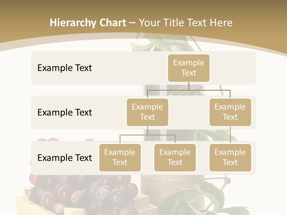 Bottle Still Wooden PowerPoint Template