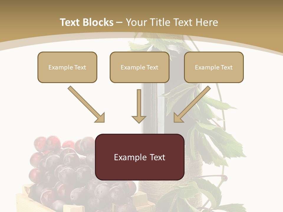 Bottle Still Wooden PowerPoint Template
