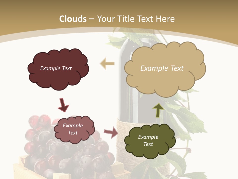 Bottle Still Wooden PowerPoint Template