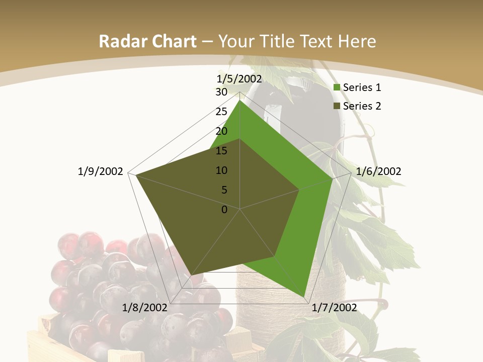 Bottle Still Wooden PowerPoint Template