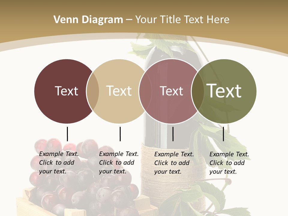 Bottle Still Wooden PowerPoint Template