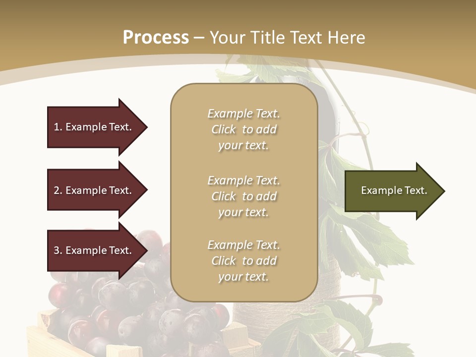 Bottle Still Wooden PowerPoint Template