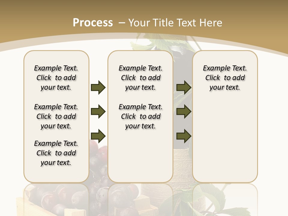 Bottle Still Wooden PowerPoint Template