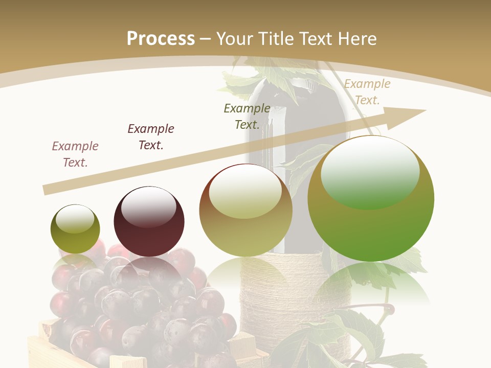 Bottle Still Wooden PowerPoint Template