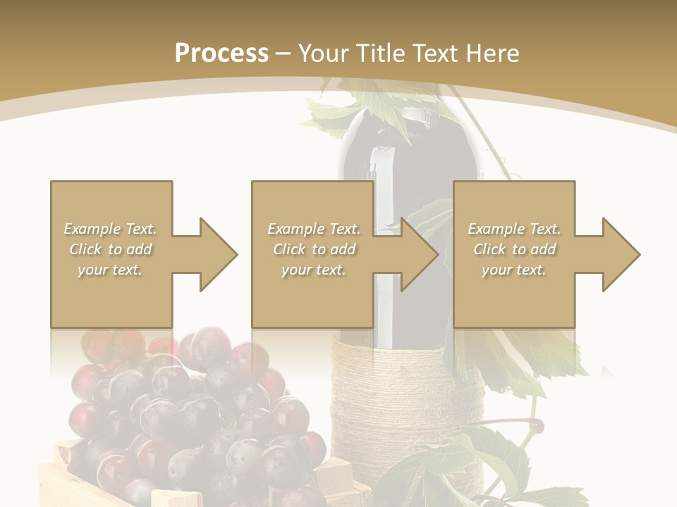 Bottle Still Wooden PowerPoint Template