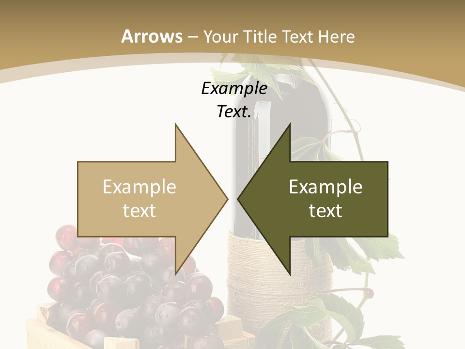 Bottle Still Wooden PowerPoint Template