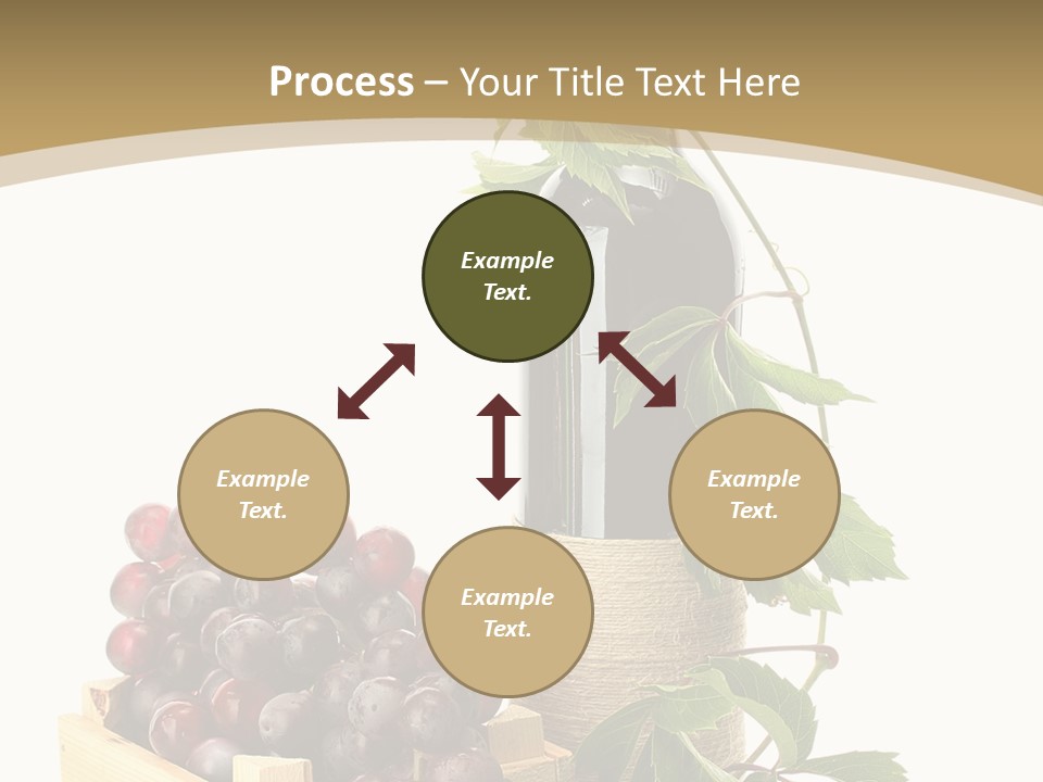 Bottle Still Wooden PowerPoint Template