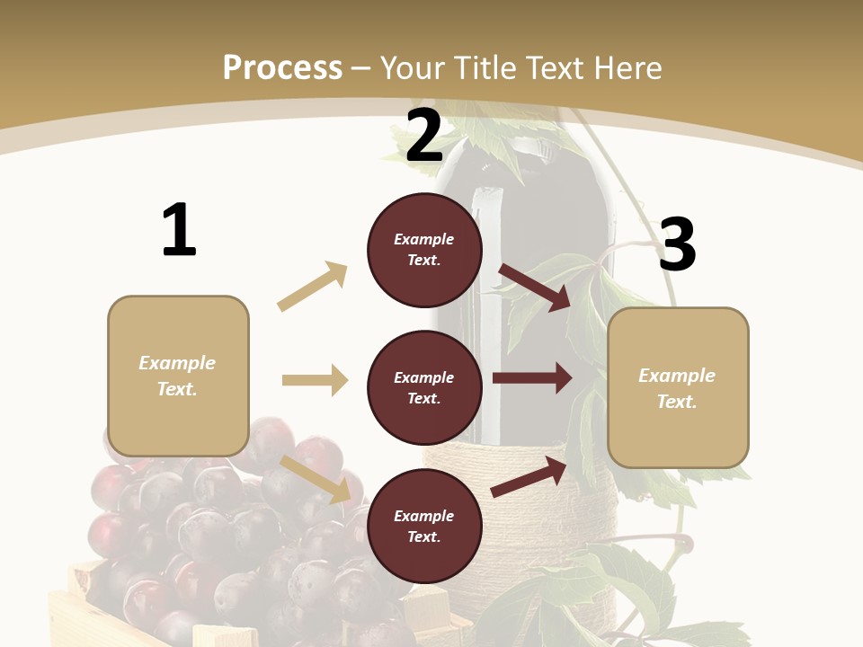 Bottle Still Wooden PowerPoint Template