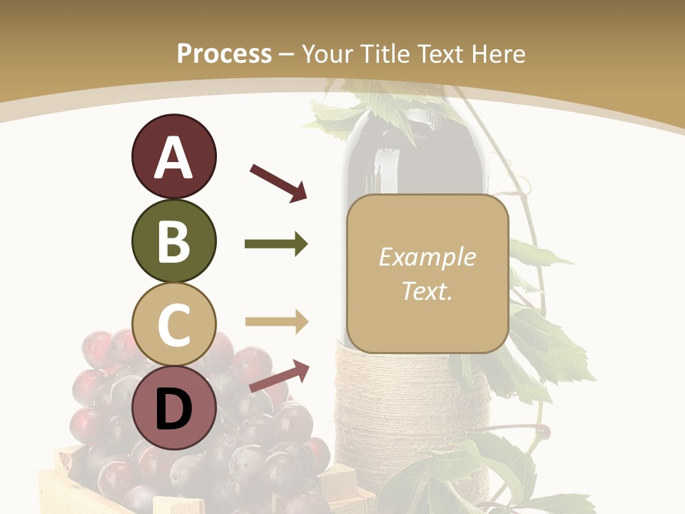 Bottle Still Wooden PowerPoint Template