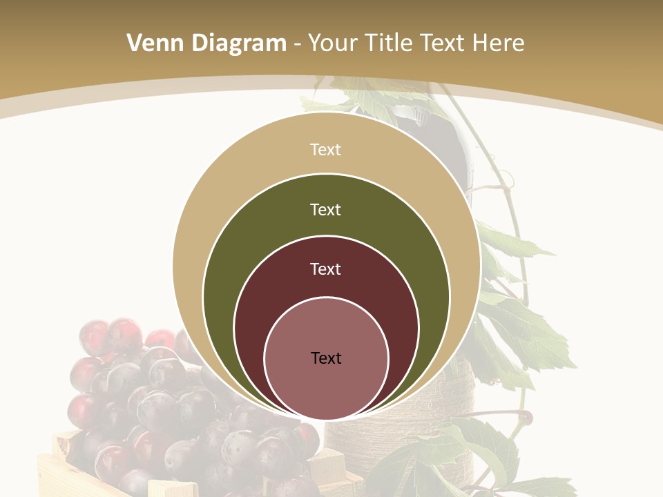 Bottle Still Wooden PowerPoint Template