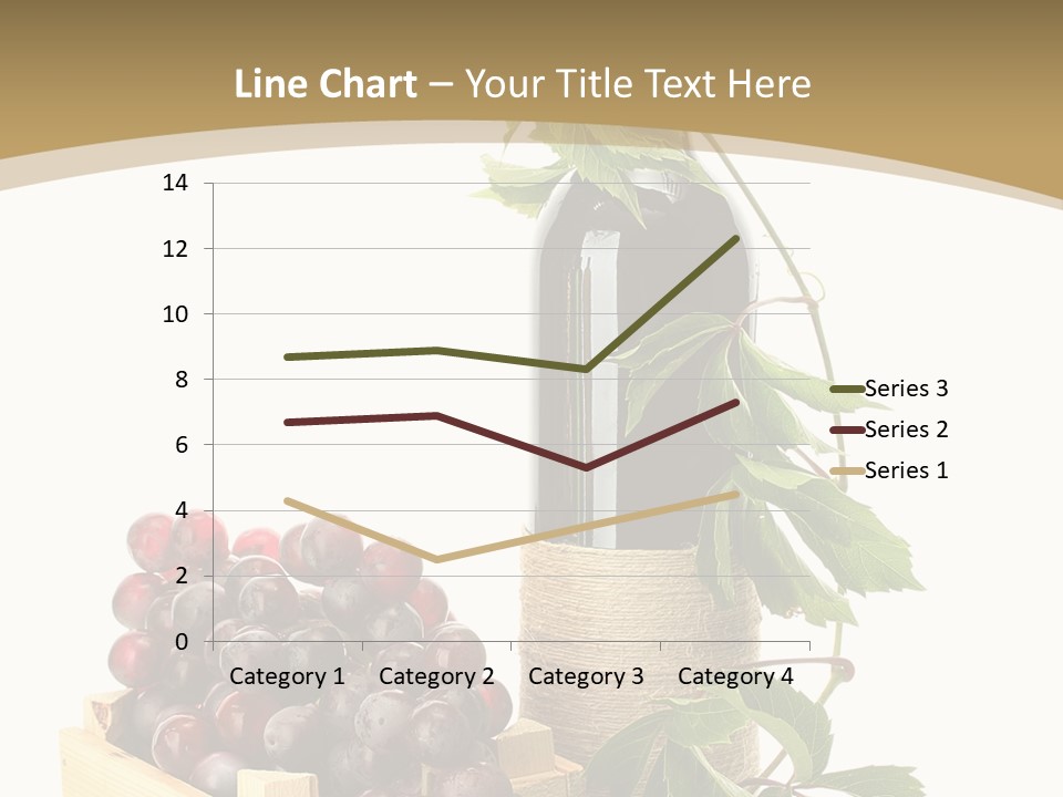 Bottle Still Wooden PowerPoint Template