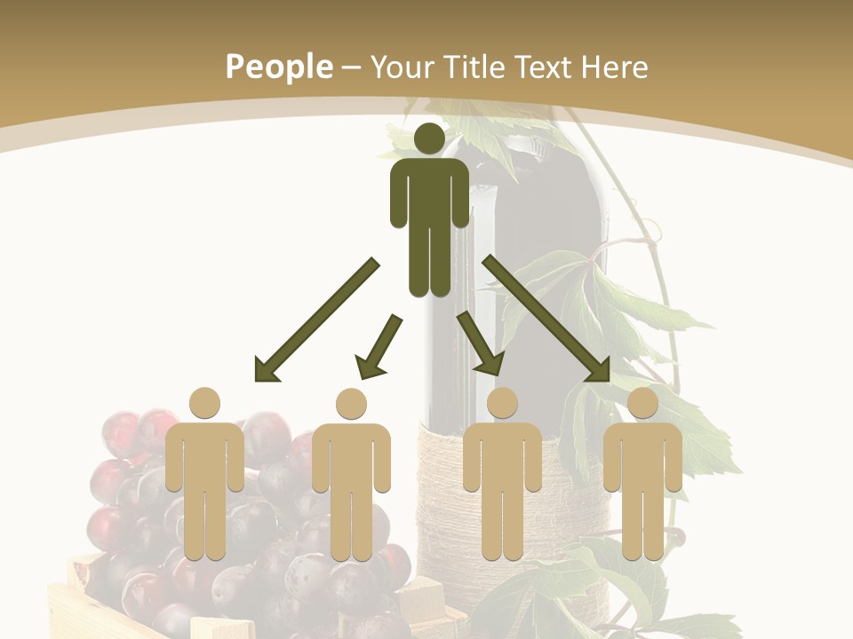 Bottle Still Wooden PowerPoint Template