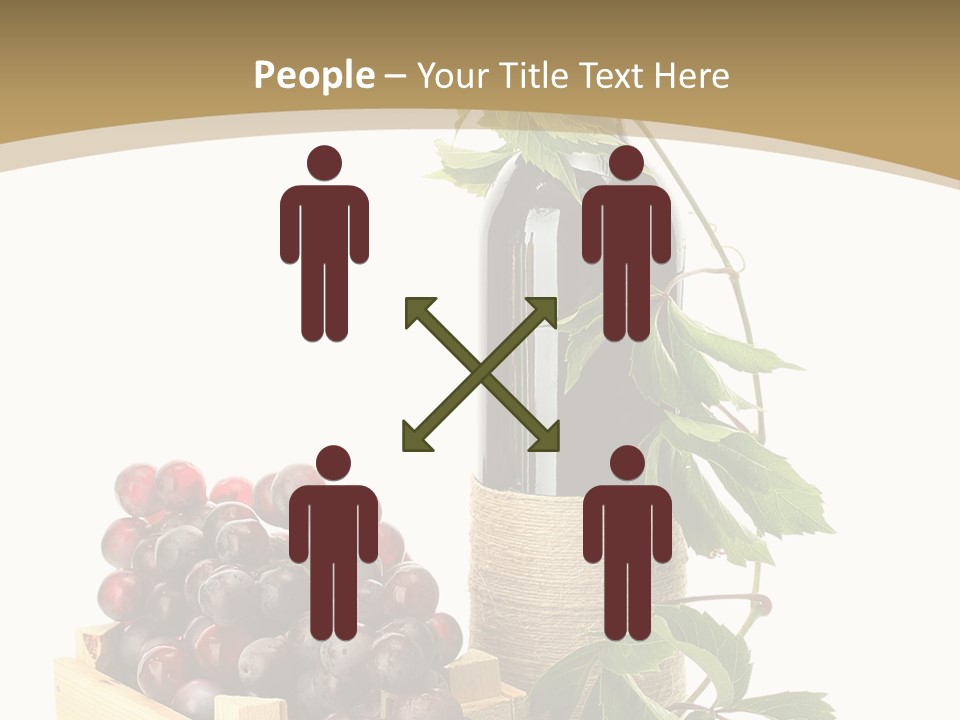 Bottle Still Wooden PowerPoint Template