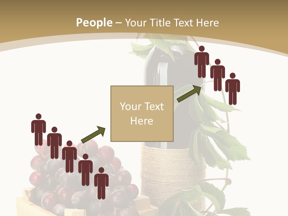 Bottle Still Wooden PowerPoint Template