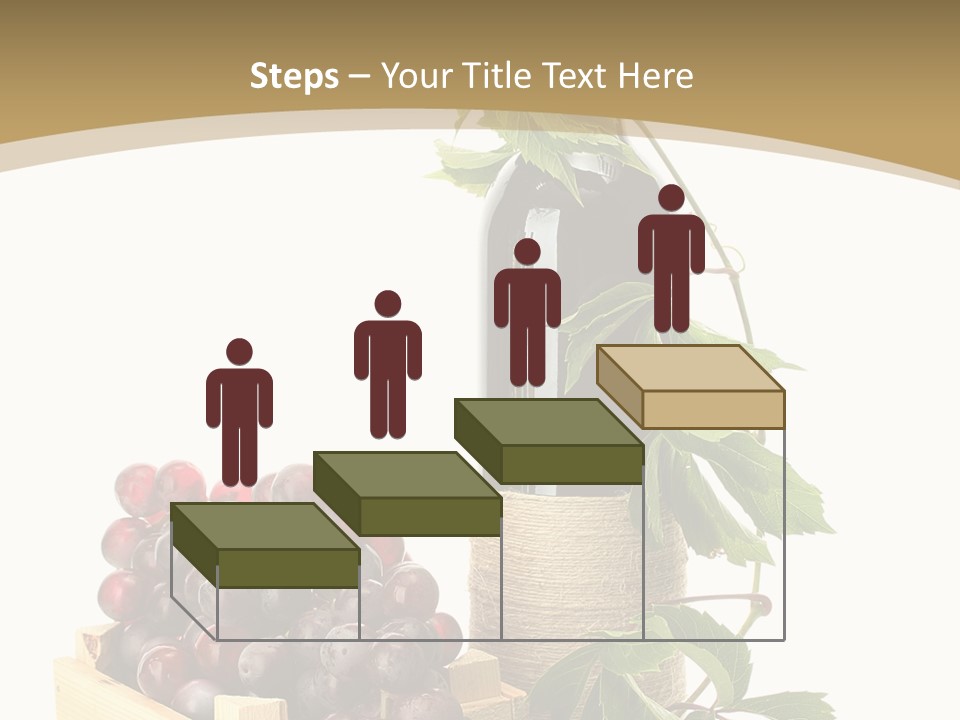 Bottle Still Wooden PowerPoint Template