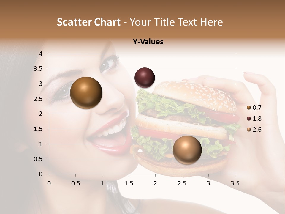 Eating Holding Snack PowerPoint Template