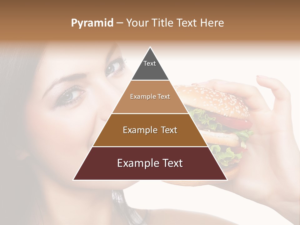 Eating Holding Snack PowerPoint Template