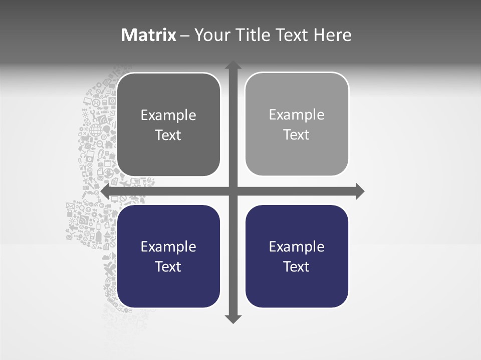 Teamwork Figure Happy PowerPoint Template