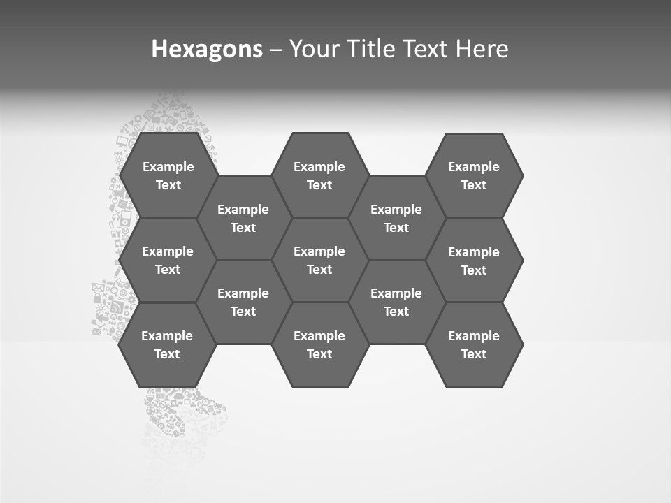 Teamwork Figure Happy PowerPoint Template