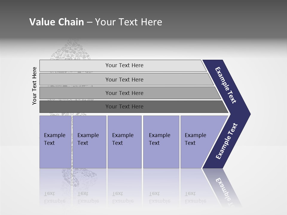 Teamwork Figure Happy PowerPoint Template