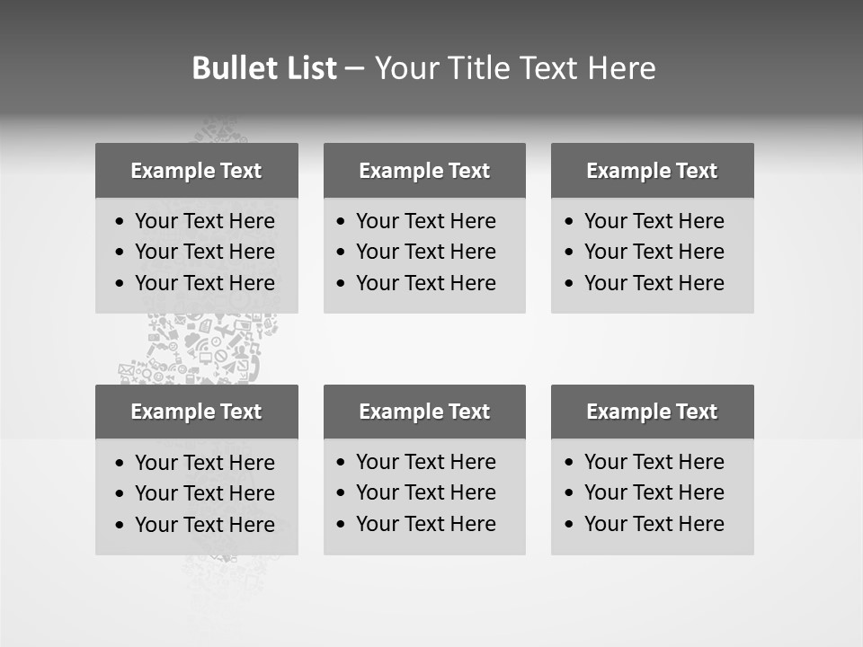 Teamwork Figure Happy PowerPoint Template