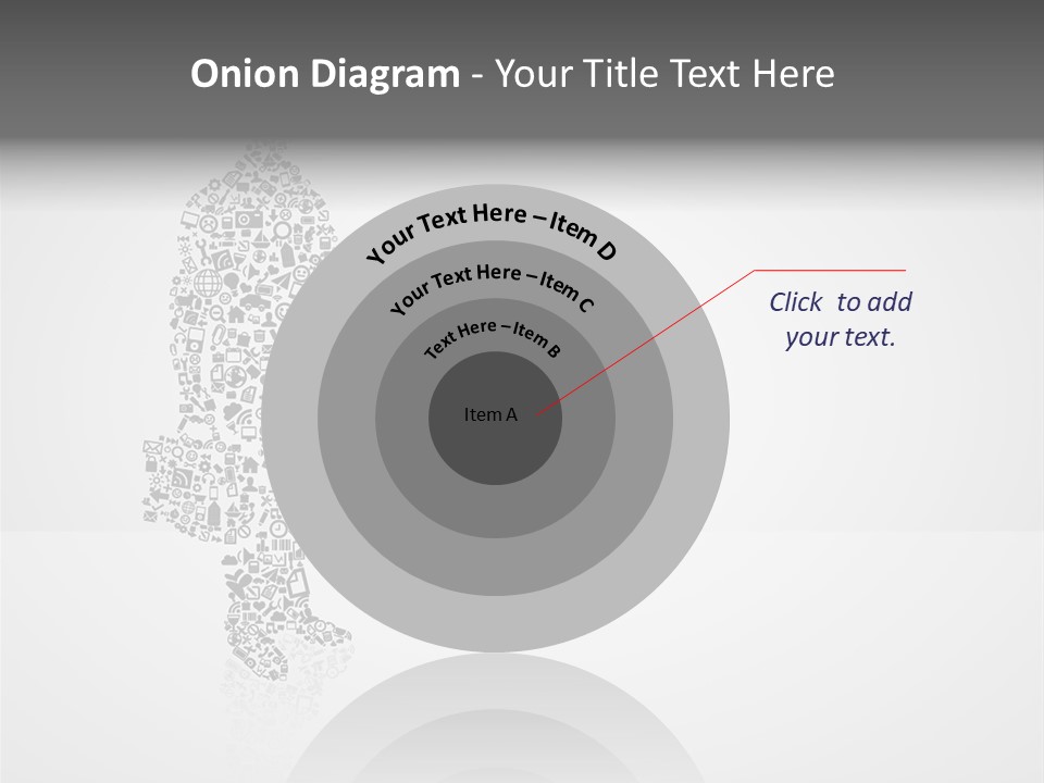 Teamwork Figure Happy PowerPoint Template