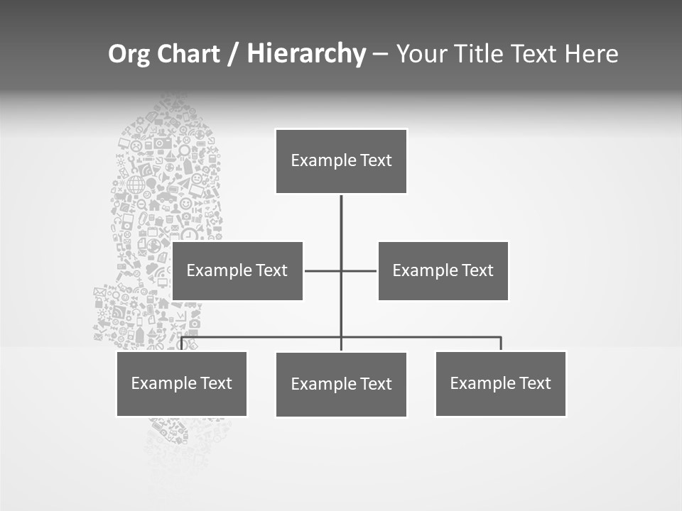 Teamwork Figure Happy PowerPoint Template