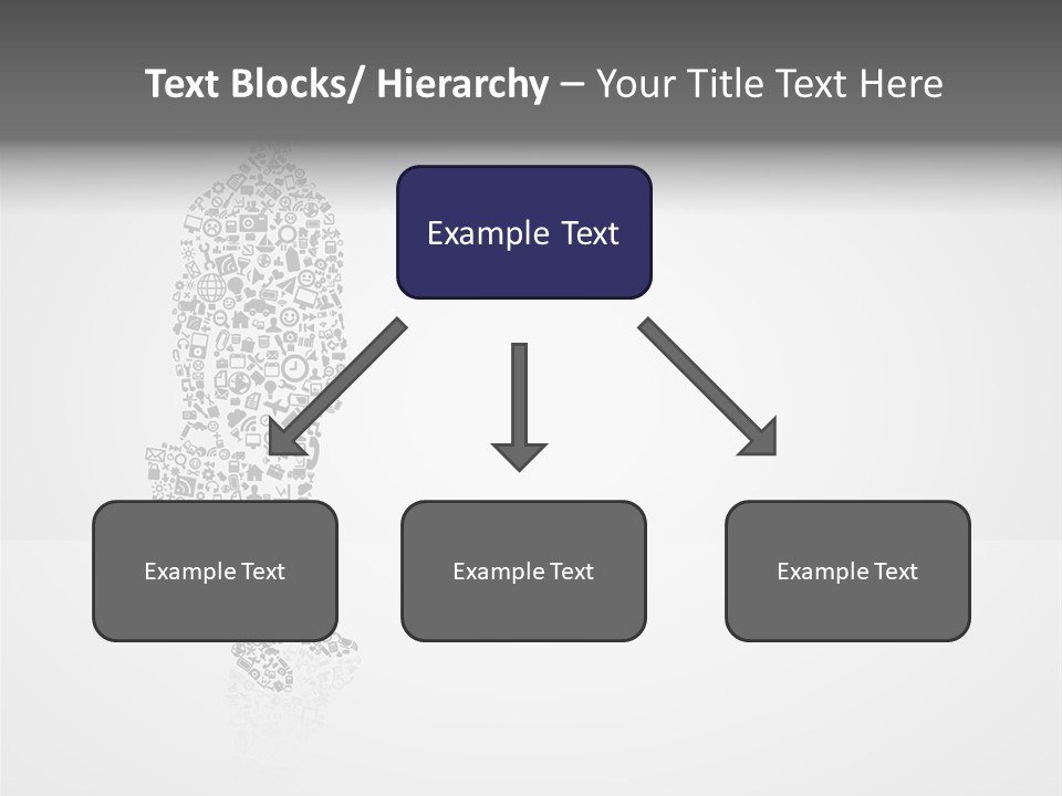 Teamwork Figure Happy PowerPoint Template