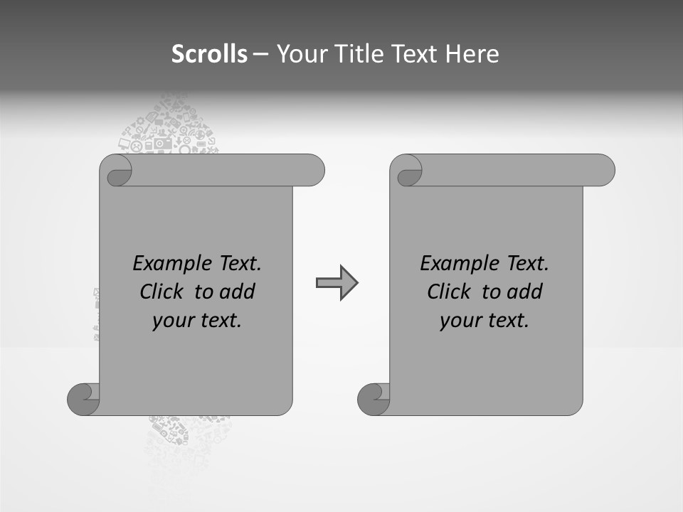 Teamwork Figure Happy PowerPoint Template