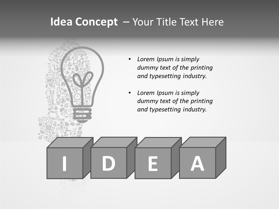 Teamwork Figure Happy PowerPoint Template