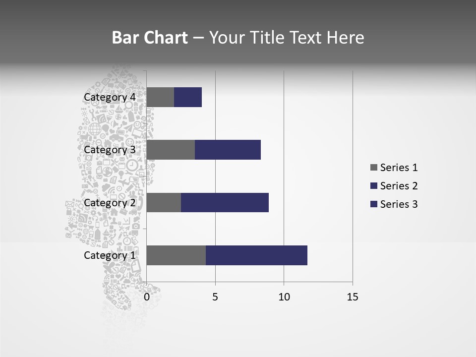 Teamwork Figure Happy PowerPoint Template