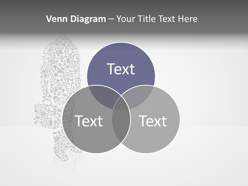 Teamwork Figure Happy PowerPoint Template