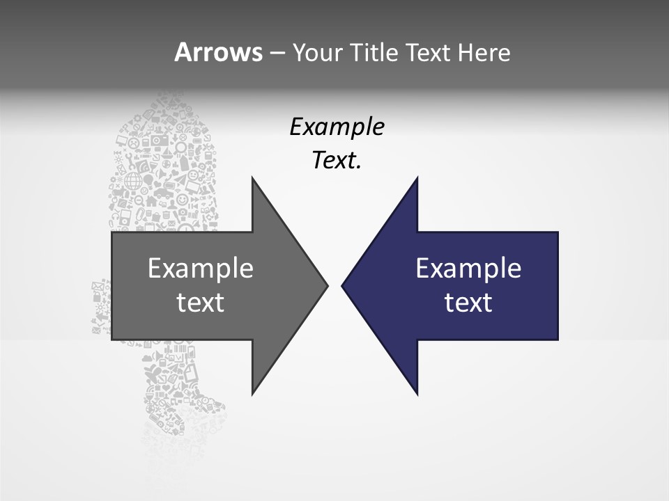 Teamwork Figure Happy PowerPoint Template