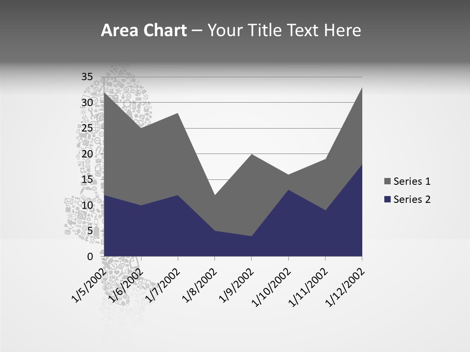 Teamwork Figure Happy PowerPoint Template
